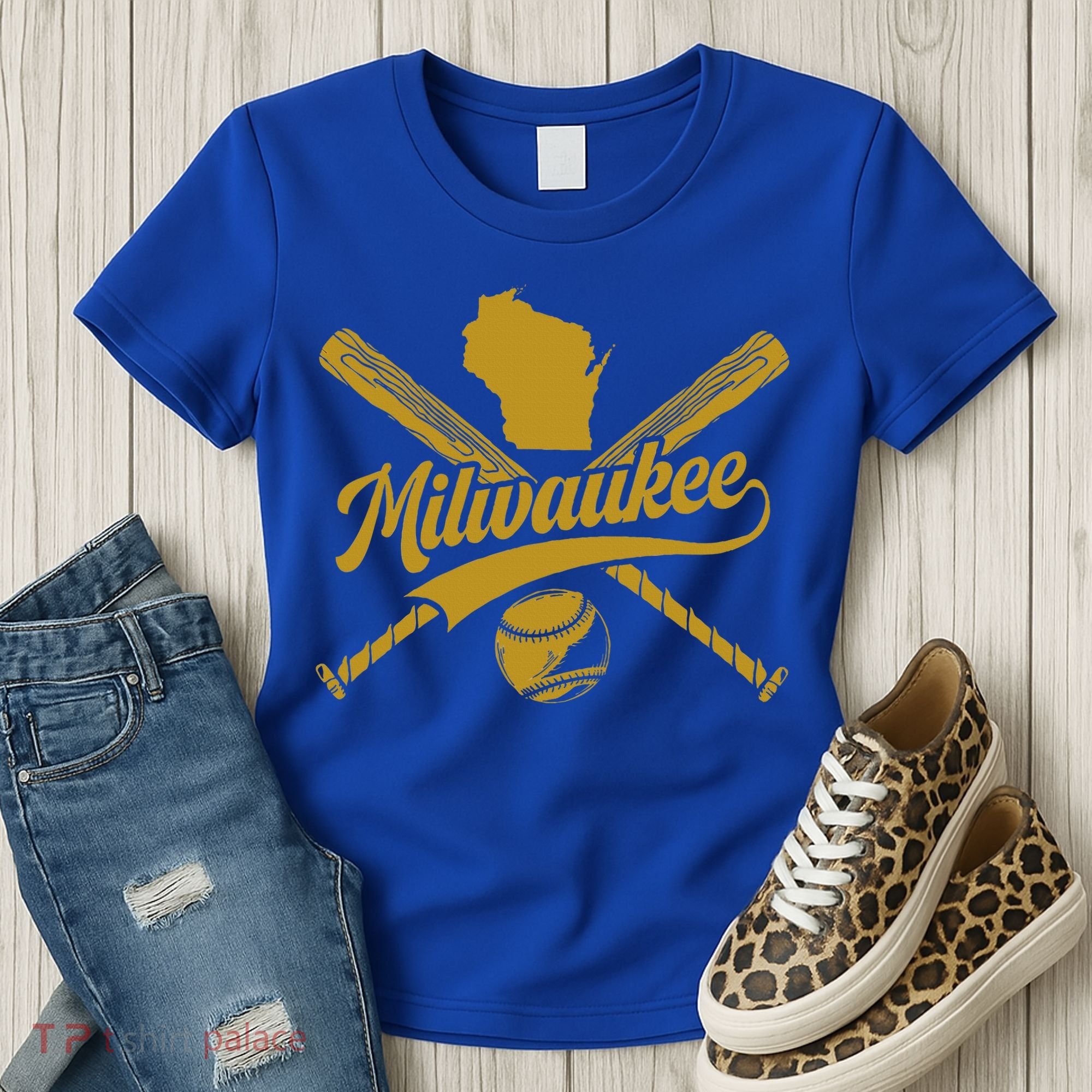 Milwaukee Baseball Fan Women's T-Shirt