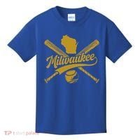 Milwaukee Baseball Fan Kids T-Shirt thumb 0