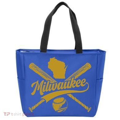 Milwaukee Baseball Fan Tote Bag