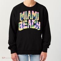 Miami Beach Floral Women's Sweatshirt thumb 0