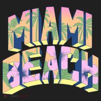 Miami Beach Floral Women's Sweatshirt thumb 2