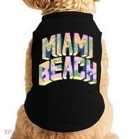 Miami Beach Floral Doggie Tank thumb 0