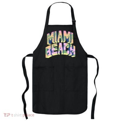 Miami Beach Floral Apron