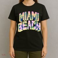 Miami Beach Floral T-Shirt thumb 4
