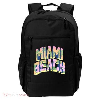 Miami Beach Floral Backpack