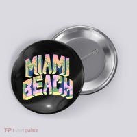 Miami Beach Floral Button thumb 0