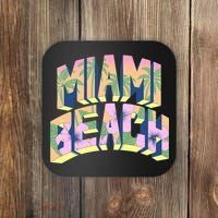 Miami Beach Floral Coaster thumb 0