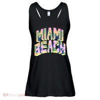 Miami Beach Floral Ladies Essential Flowy Tank thumb 0