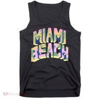 Miami Beach Floral Tank Top thumb 0
