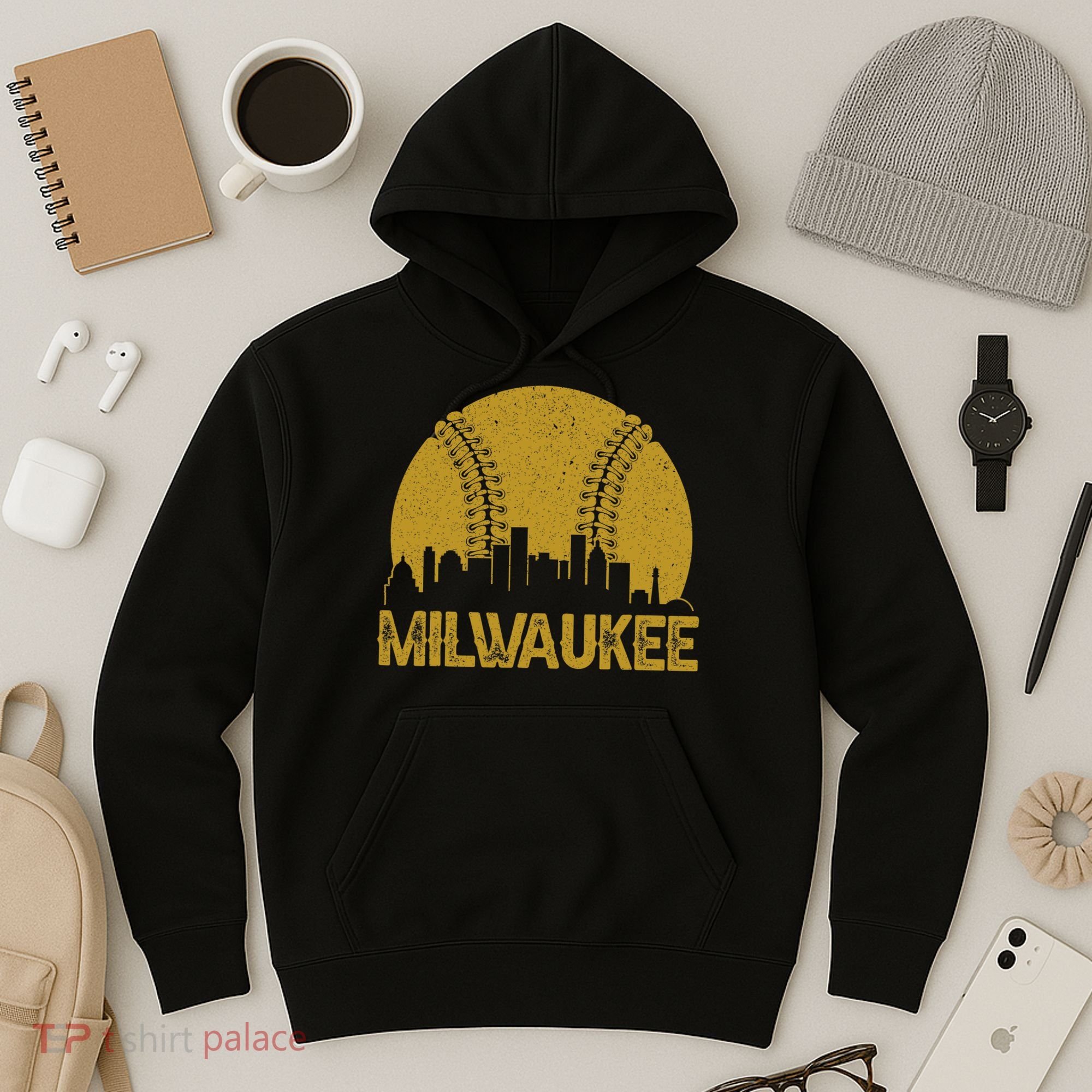 Milwaukee Baseball Fan Hoodie