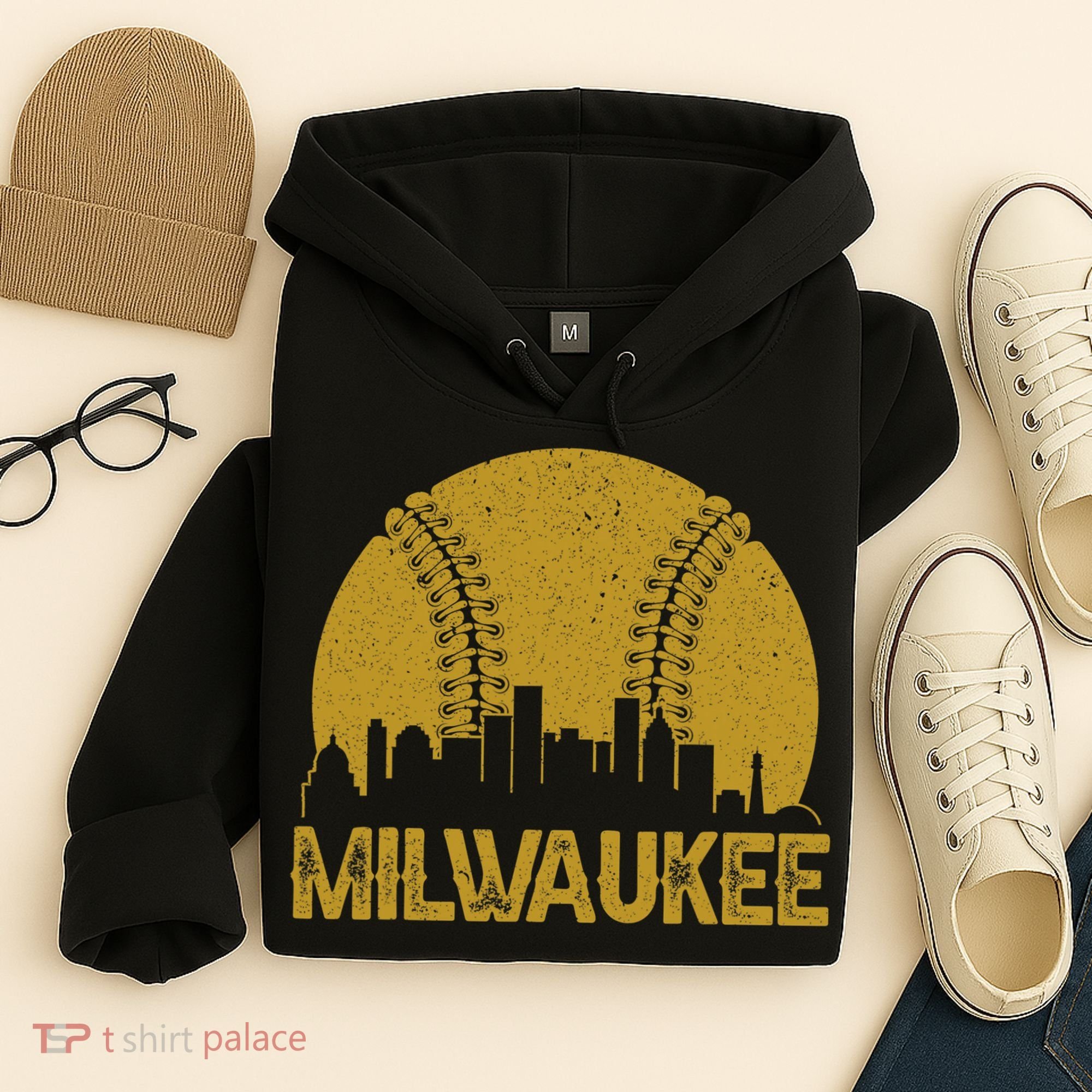 Milwaukee Baseball Fan Hoodie
