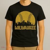 Milwaukee Baseball Fan T-Shirt thumb 3
