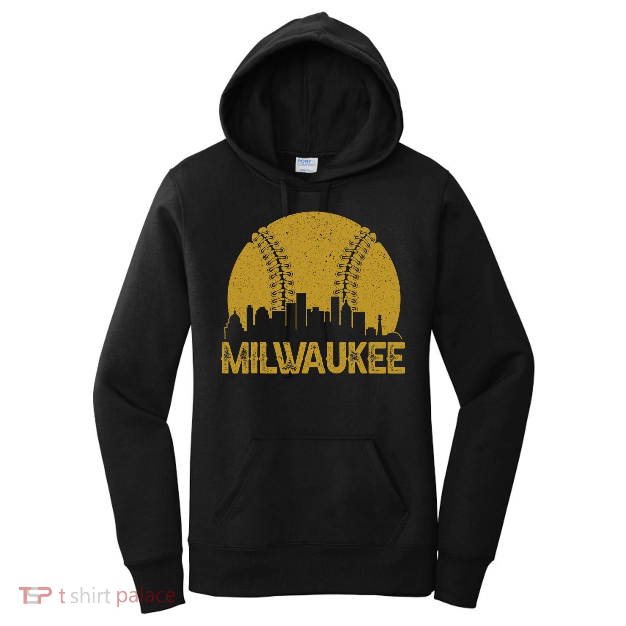 Milwaukee Baseball Fan Women's Hoodie