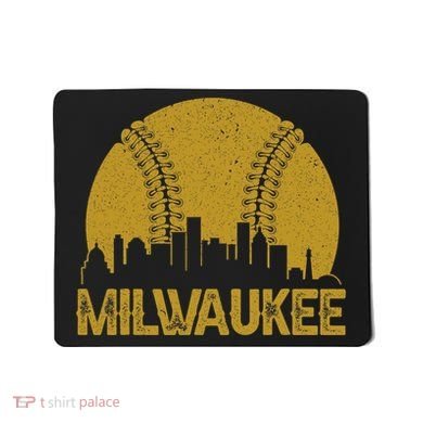 Milwaukee Baseball Fan Mousepad