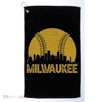 Milwaukee Baseball Fan Golf Towel thumb 0
