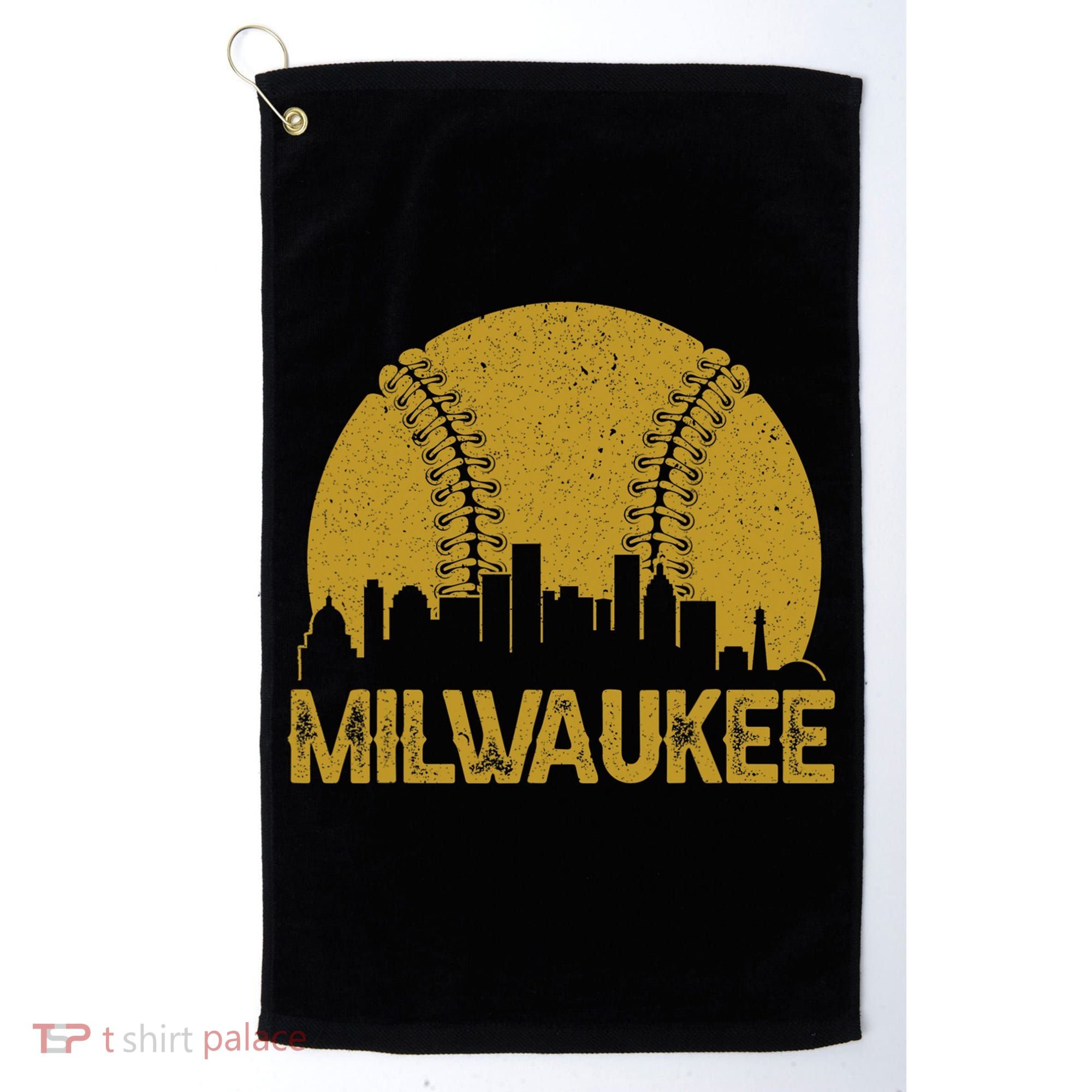 Milwaukee Baseball Fan Golf Towel