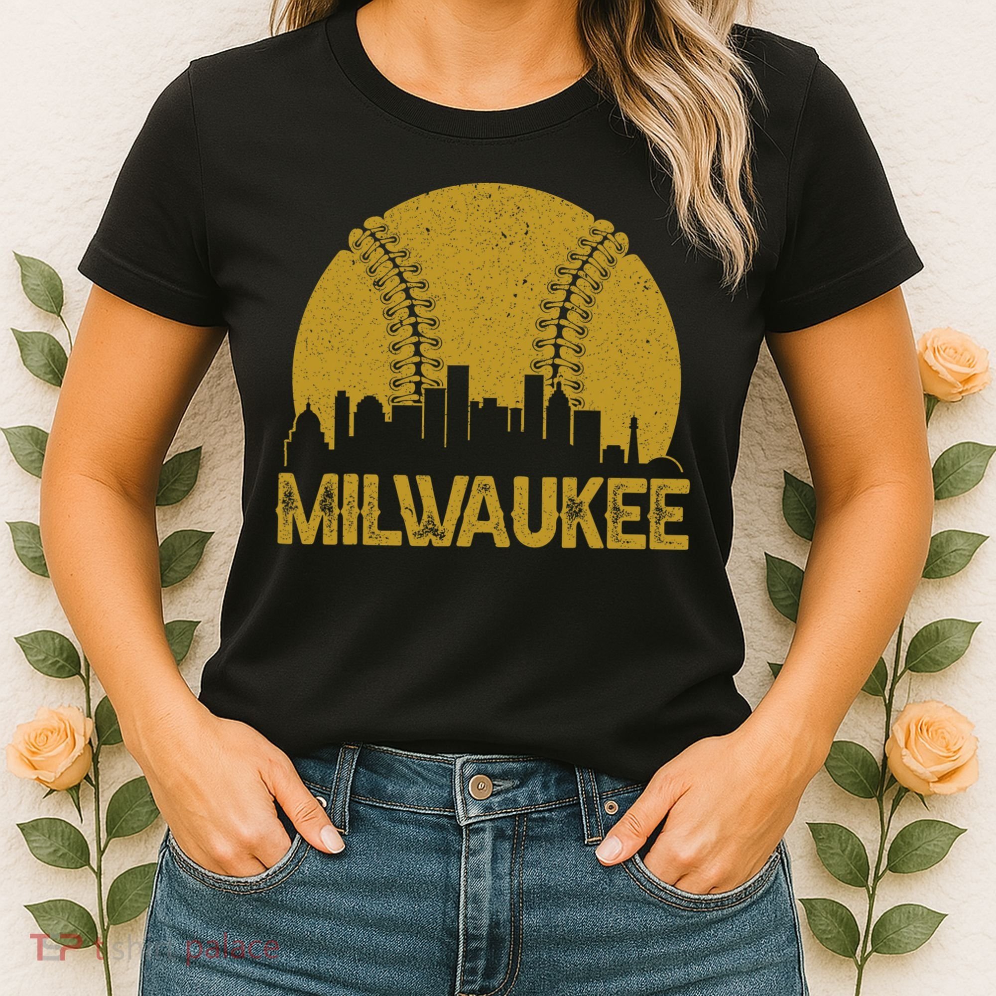 Milwaukee Baseball Fan Women's T-Shirt
