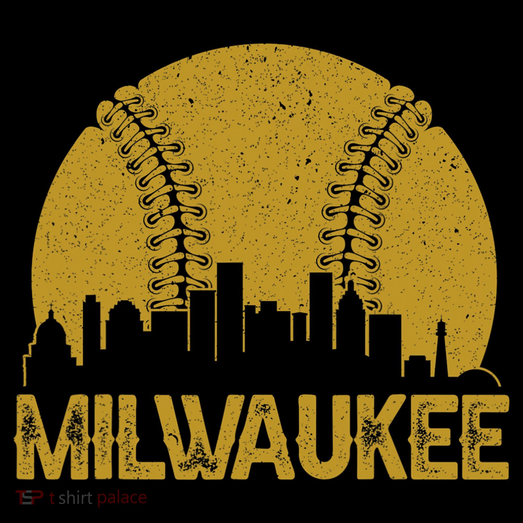 Milwaukee Baseball Fan Kids Sweatshirt