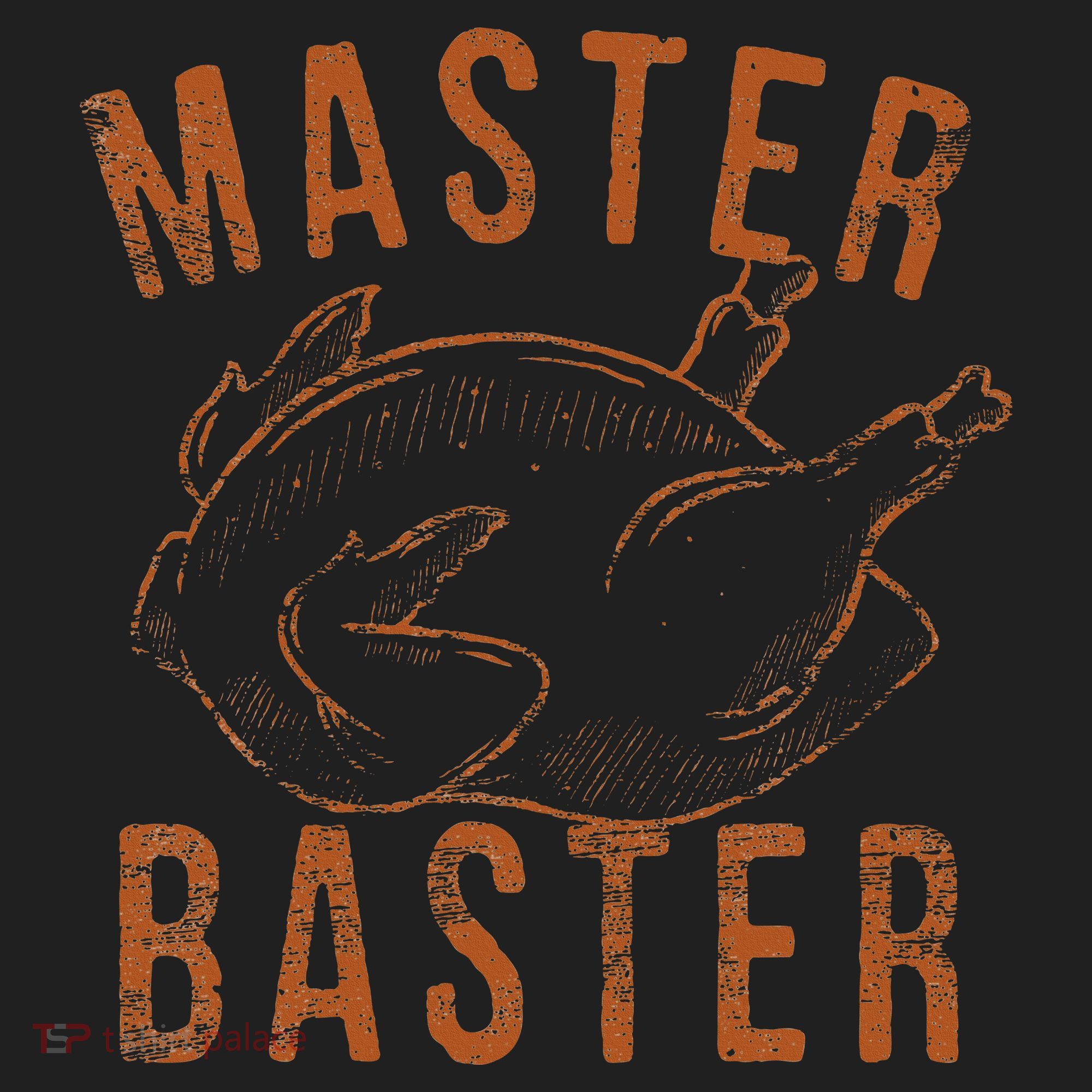 Master Baster Funny Turkey Print Happy Thanksgiving Day Women's Sweatshirt