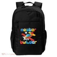 Master Builder Funny Building Blocks Brick Block Toy Backpack thumb 0