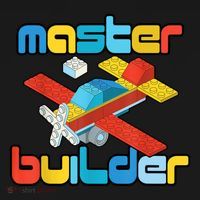 Master Builder Funny Building Blocks Brick Block Toy Toddler Hoodie thumb 2