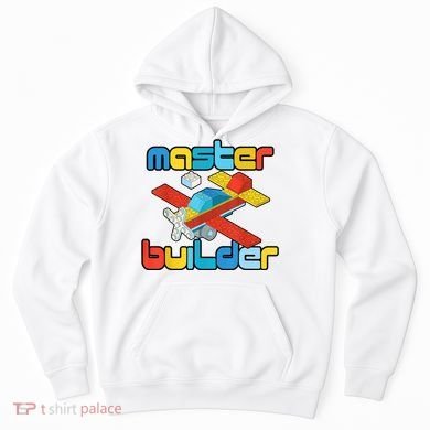 Master Builder Funny Building Blocks Brick Block Toy Hoodie