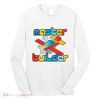 Master Builder Funny Building Blocks Brick Block Toy Long Sleeve Shirt thumb 0