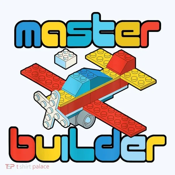 Master Builder Funny Building Blocks Brick Block Toy Bucket Hat