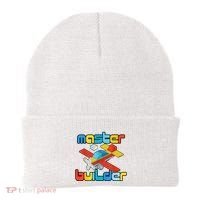 Master Builder Funny Building Blocks Brick Block Toy Beanie thumb 0