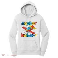 Master Builder Funny Building Blocks Brick Block Toy Women's Hoodie thumb 0