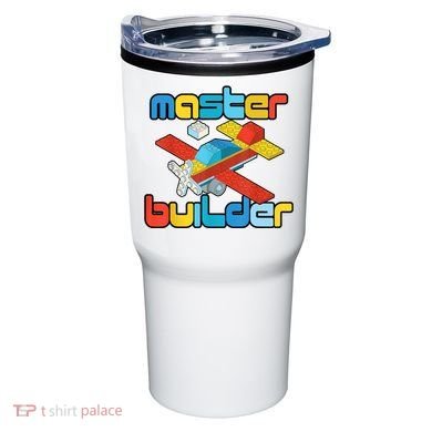 Master Builder Funny Building Blocks Brick Block Toy Tumbler