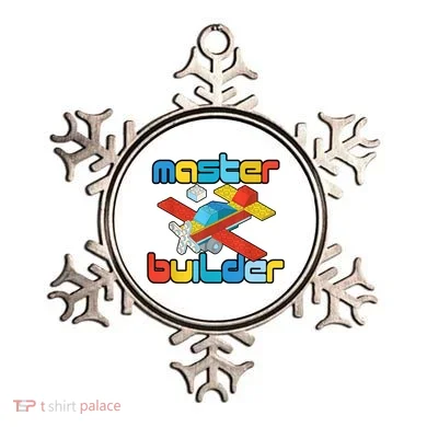 Master Builder Funny Building Blocks Brick Block Toy Ornament