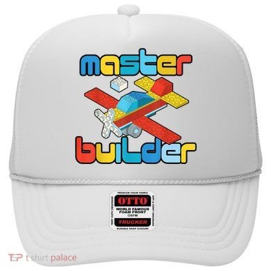 Master Builder Funny Building Blocks Brick Block Toy Hat