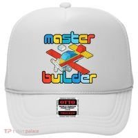 Master Builder Funny Building Blocks Brick Block Toy Hat thumb 0