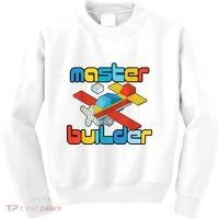 Master Builder Funny Building Blocks Brick Block Toy Kids Sweatshirt thumb 0