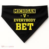 Michigan BET For Michigan BET USA-Made Doggie Bandana thumb 0