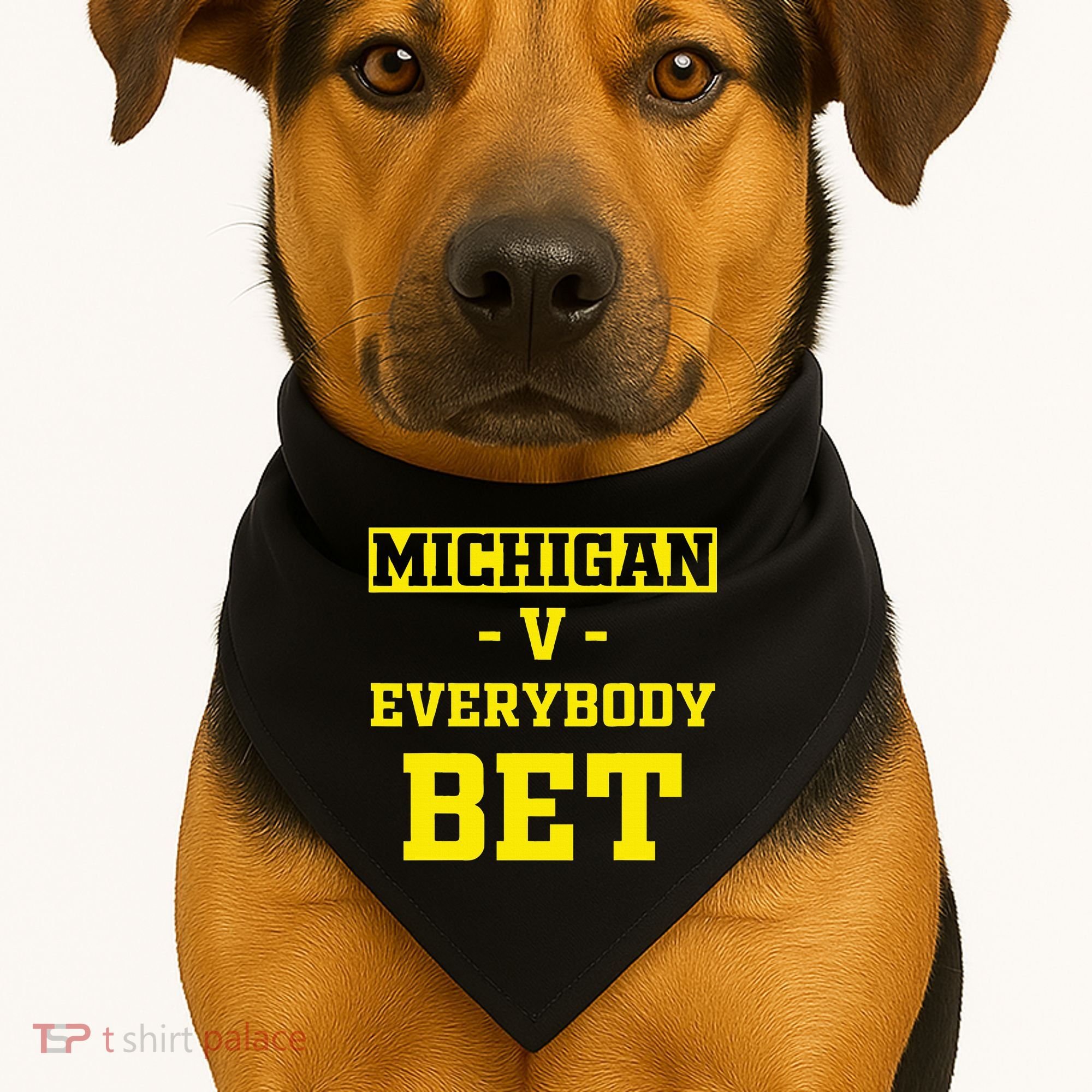 Michigan BET For Michigan BET USA-Made Doggie Bandana