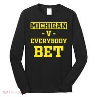 Michigan BET For Michigan BET Long Sleeve Shirt thumb 0