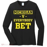 Michigan BET For Michigan BET Women's Long Sleeve Shirt thumb 0
