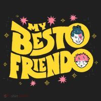 My Besto Friendo Kawaii Anime Saying Art Women's Sweatshirt thumb 2