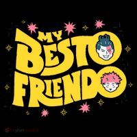My Besto Friendo Kawaii Anime Saying Art Coffee Mug thumb 5