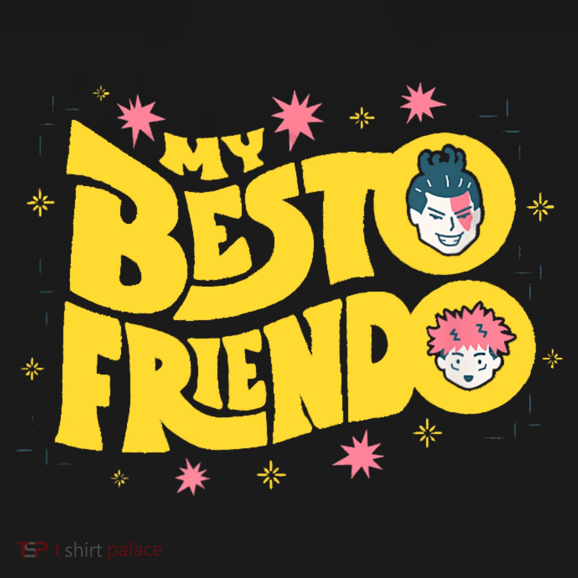 My Besto Friendo Kawaii Anime Saying Art Women's Hoodie