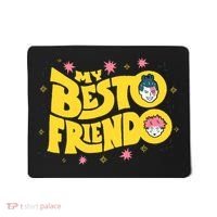 My Besto Friendo Kawaii Anime Saying Art Mousepad thumb 0