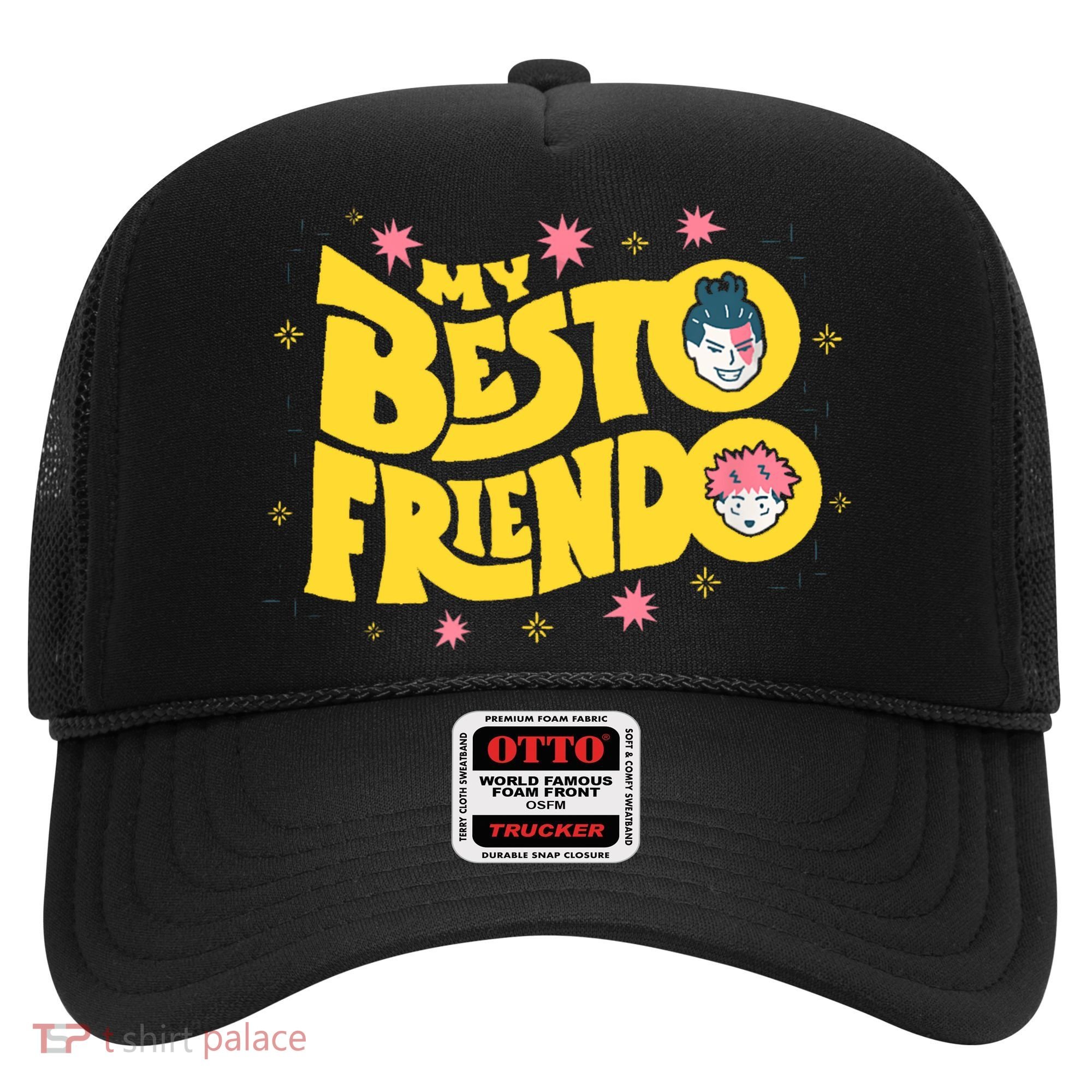 My Besto Friendo Kawaii Anime Saying Art Hat