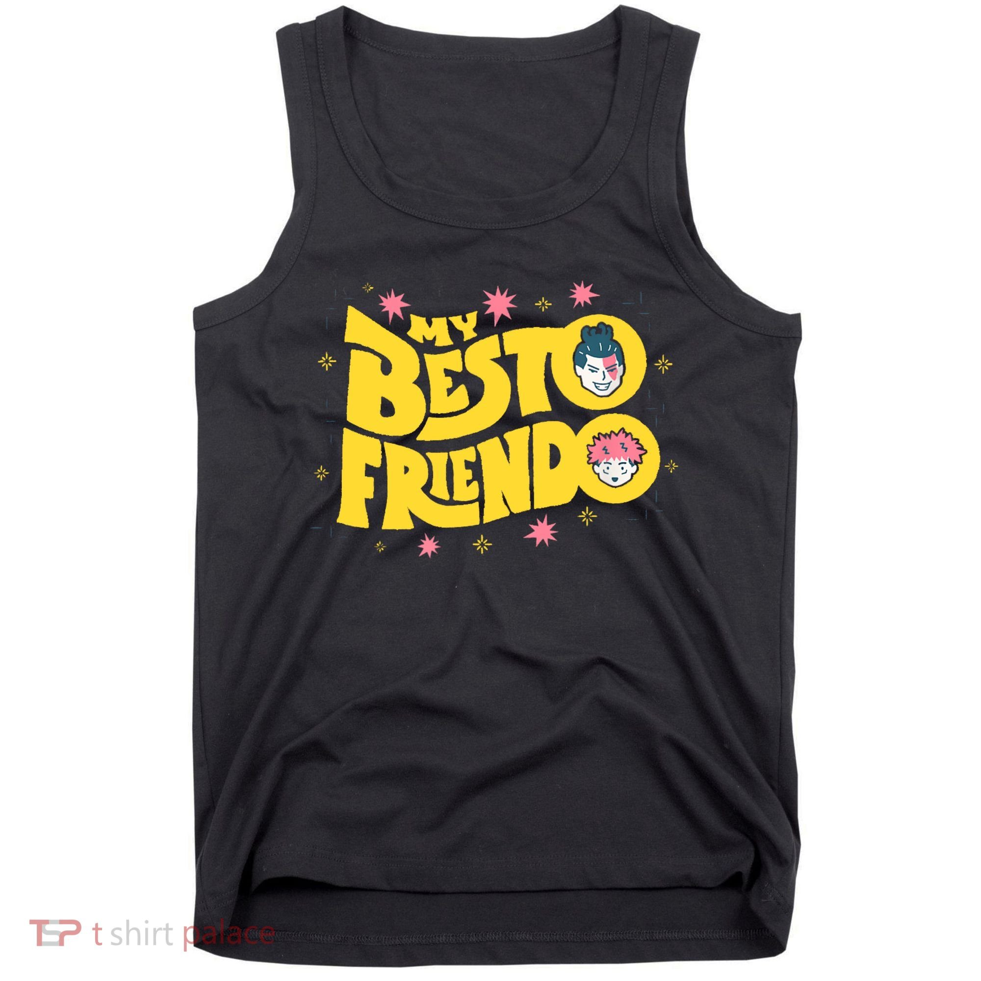 My Besto Friendo Kawaii Anime Saying Art Tank Top