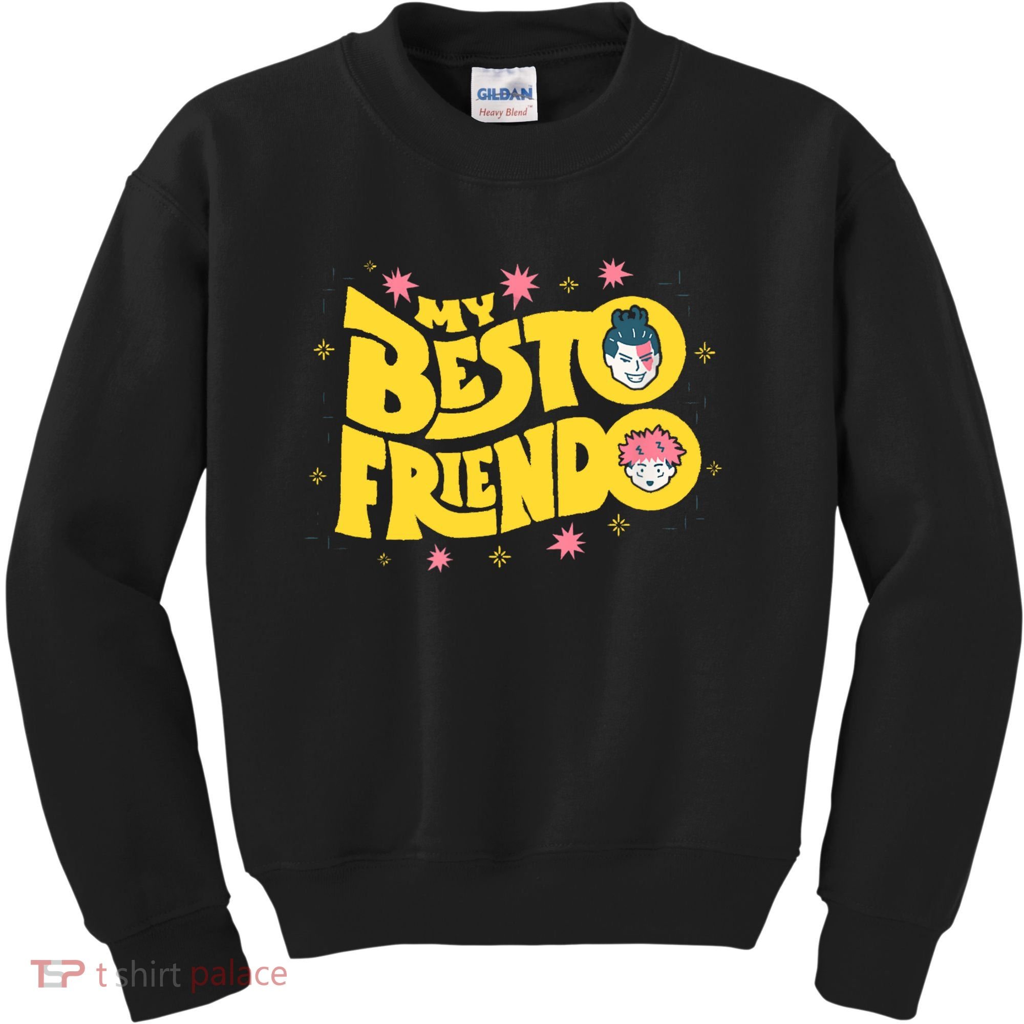 My Besto Friendo Kawaii Anime Saying Art Kids Sweatshirt