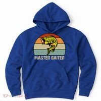 Master Baiter Funny Bass Fishing Funny Gift Dads Gift Hoodie thumb 0