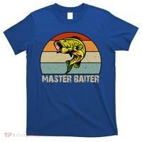 Master Baiter Funny Bass Fishing Funny Gift Dads Gift T-Shirt thumb 0