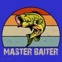 Master Baiter Funny Bass Fishing Funny Gift Dads Gift T-Shirt thumb 7