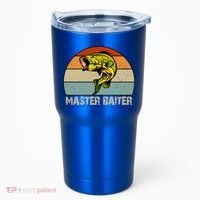 Master Baiter Funny Bass Fishing Funny Gift Dads Gift Tumbler thumb 0